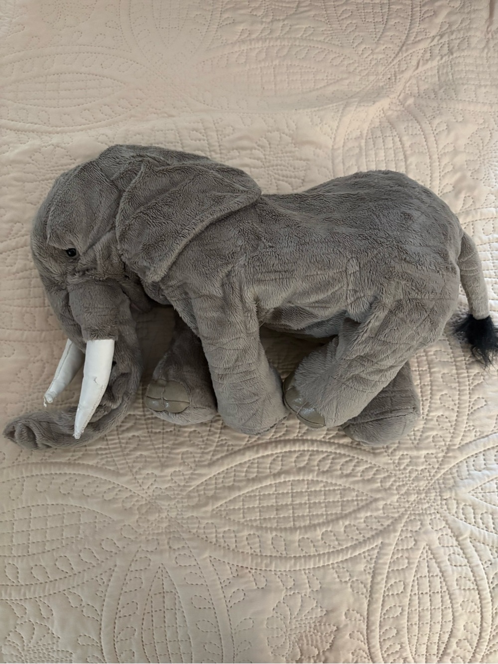 Folkmanis Gray Elephant Puppet, EUC